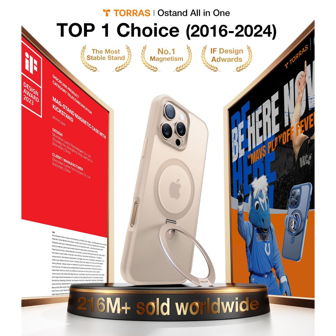 Magnetic UPRO Stand - iPhone 12/12 Pro Blue - DOKUTRONIX