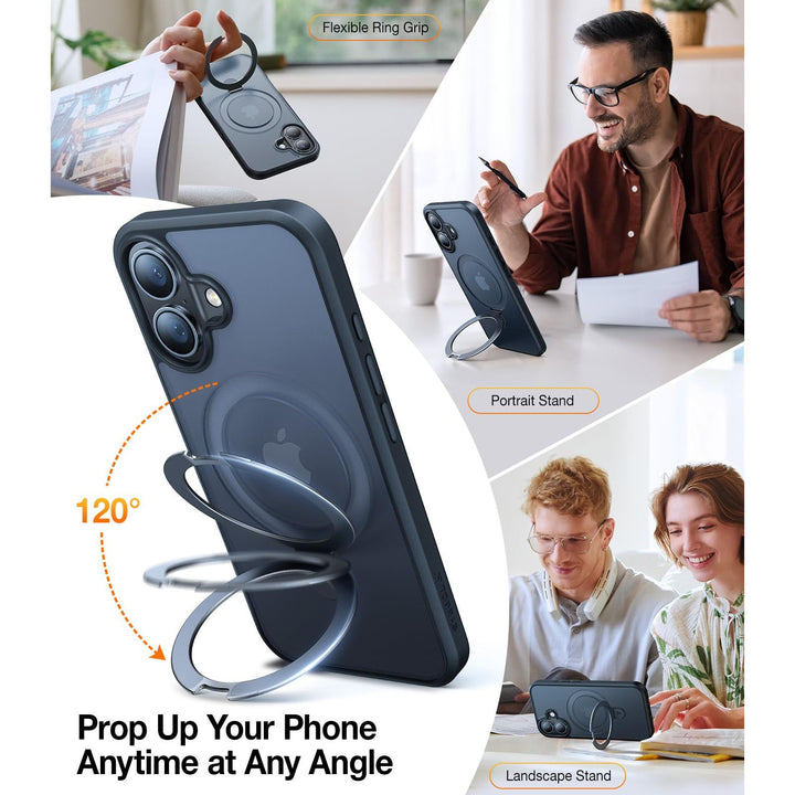 Magnetic UPRO Stand - iPhone 12/12 Pro Blue - DOKUTRONIX