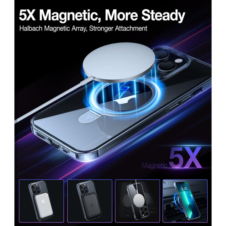 Magnetic UPRO Stand - iPhone 12/12 Pro Blue - DOKUTRONIX