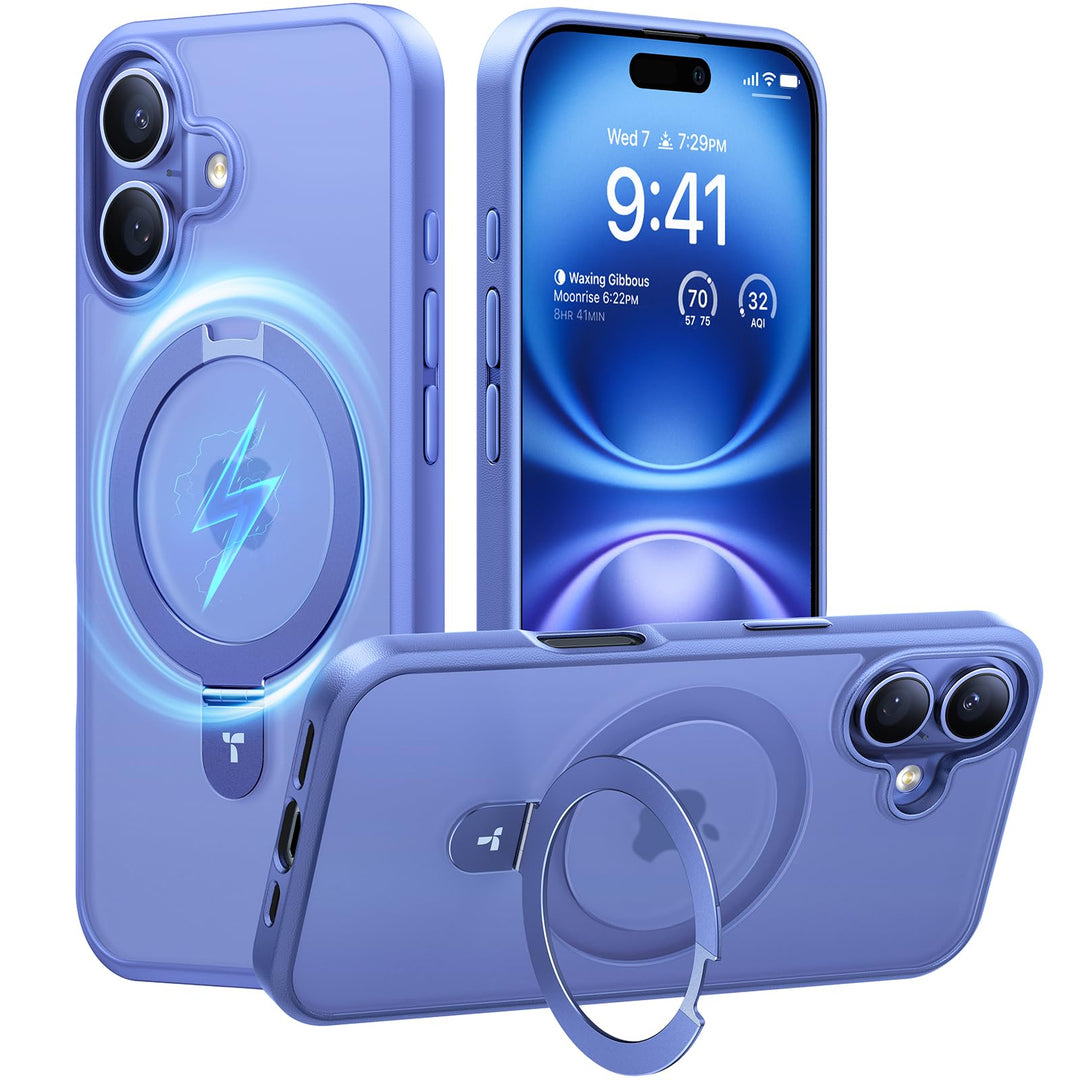 Magnetic UPRO Stand - iPhone 12/12 Pro Blue - DOKUTRONIX