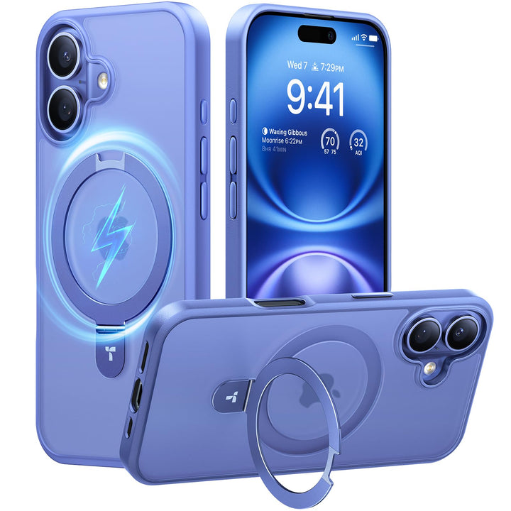 Magnetic UPRO Stand - iPhone 12/12 Pro Blue - DOKUTRONIX