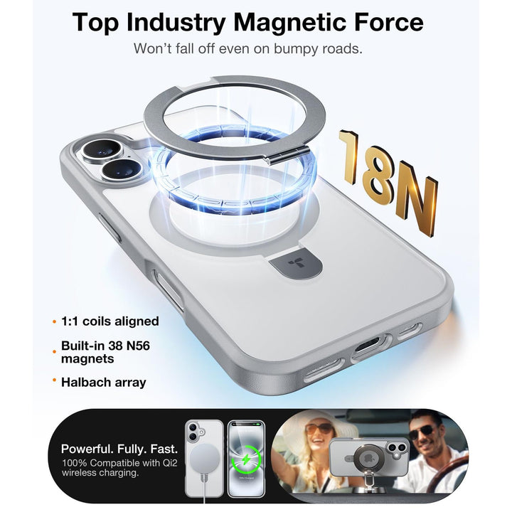 Magnetic UPRO Stand - iPhone 12/12 Pro Blue - DOKUTRONIX