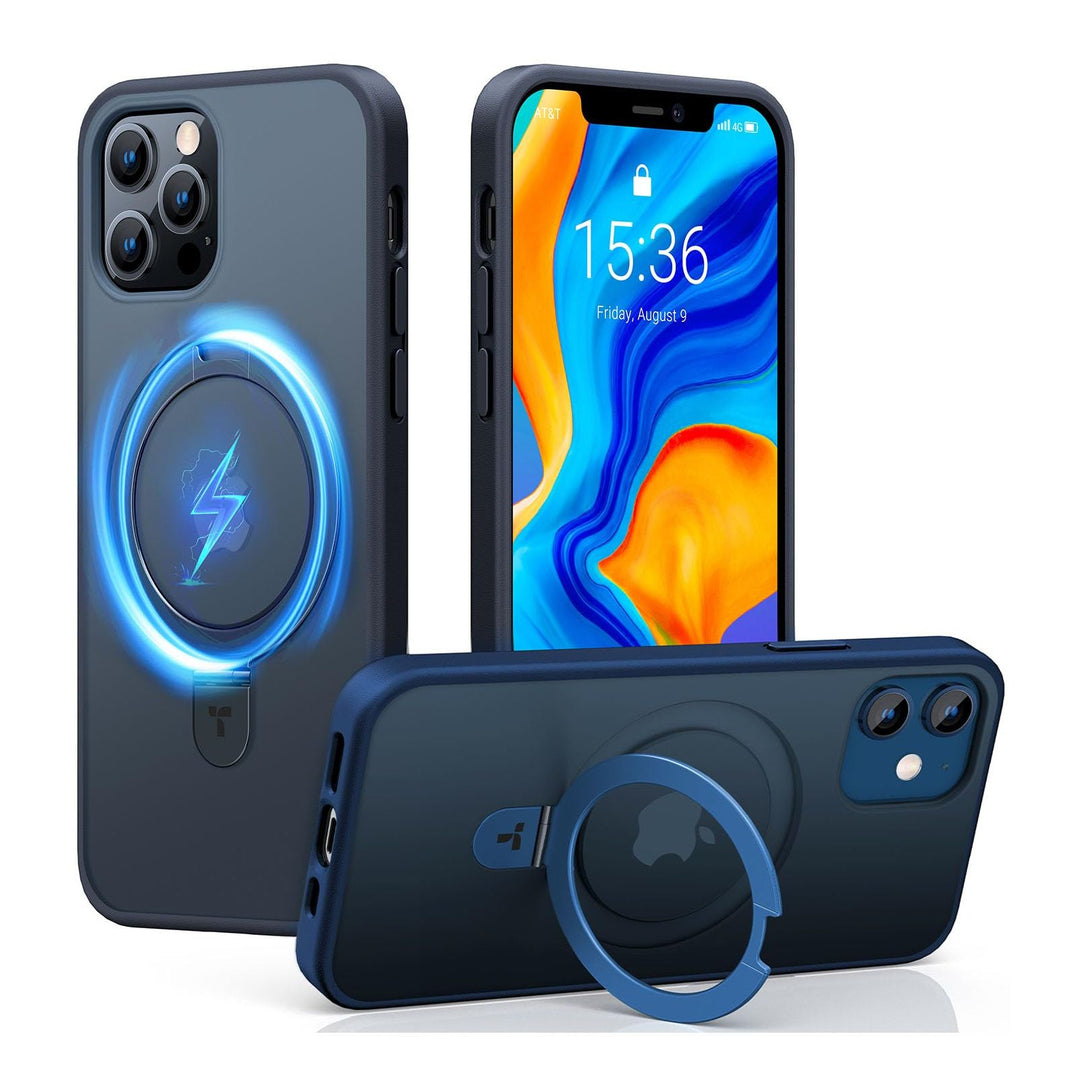 Magnetic UPRO Stand - iPhone 12/12 Pro Blue - DOKUTRONIX