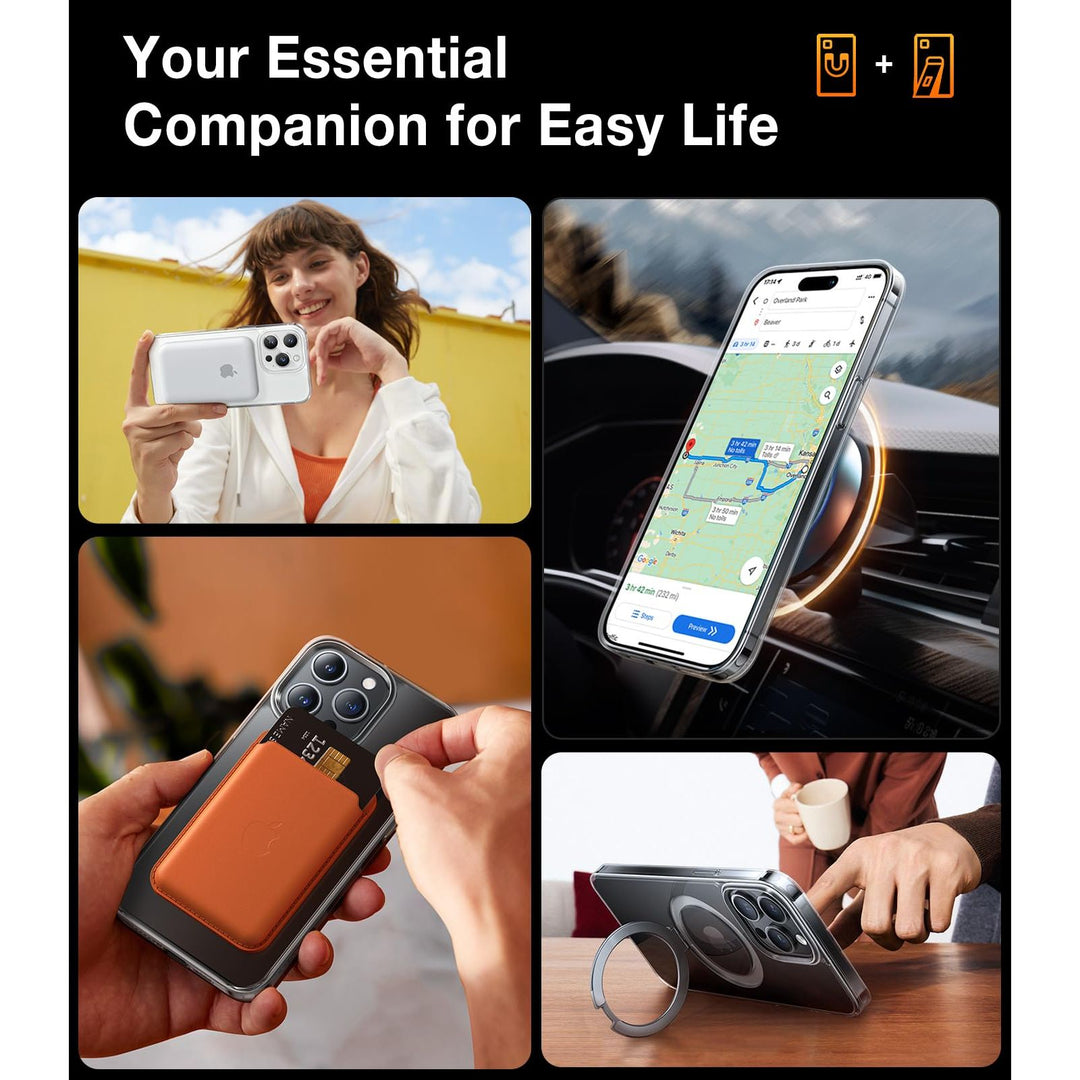 Magnetic UPRO Stand - iPhone 12/12 Pro Blue - DOKUTRONIX