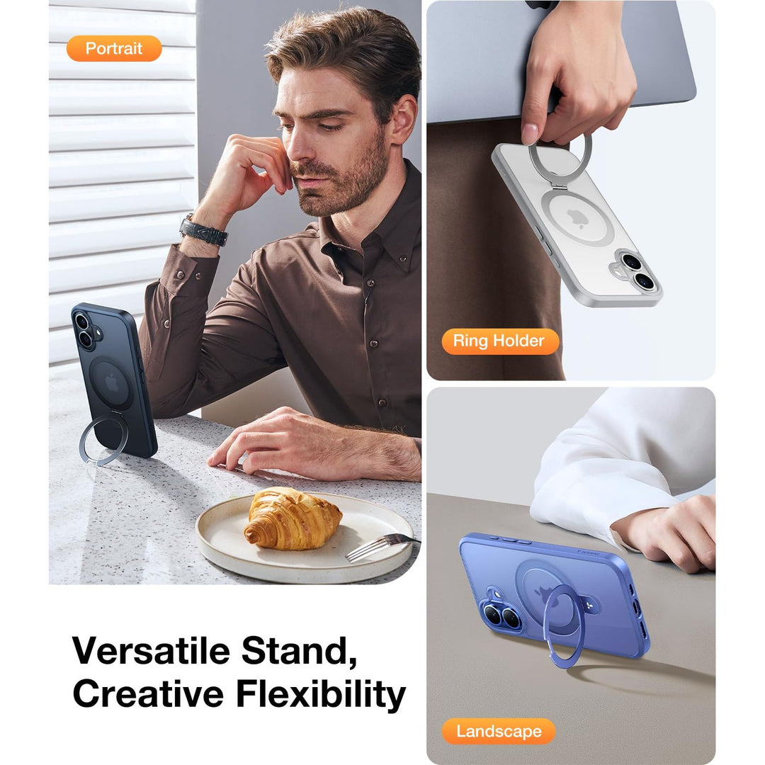 Magnetic UPRO Stand - iPhone 12/12 Pro Blue - DOKUTRONIX