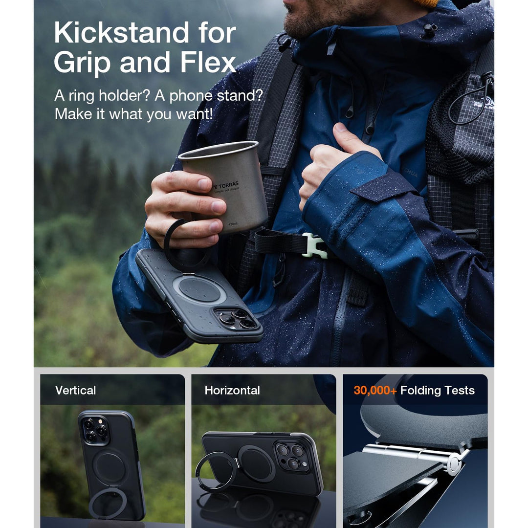 Magnetic UPRO Stand - iPhone 12/12 Pro Blue - DOKUTRONIX