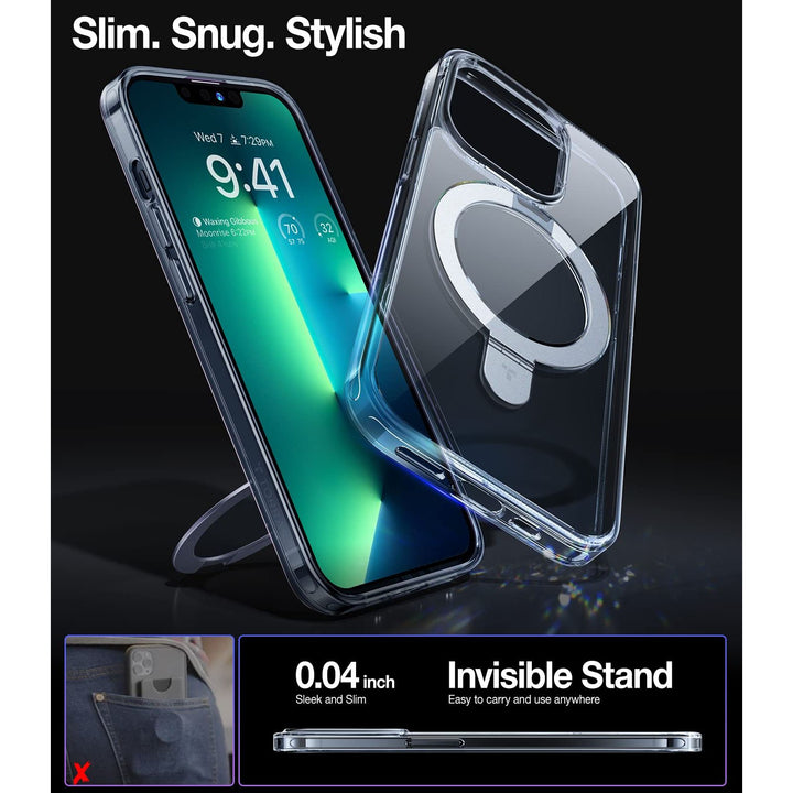 Magnetic UPRO Stand - iPhone 12/12 Pro Blue - DOKUTRONIX