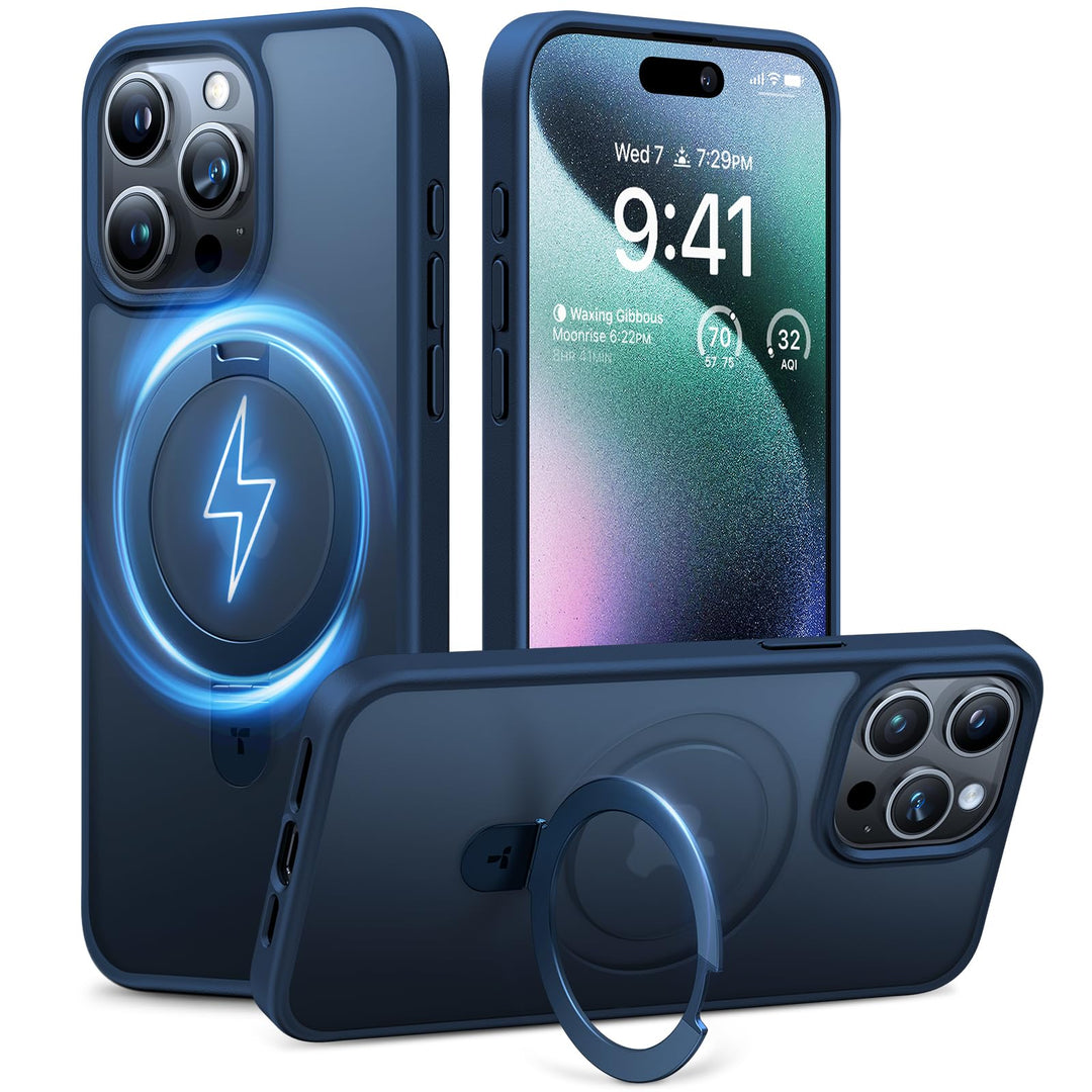 Magnetic UPRO Stand - iPhone 12/12 Pro Blue - DOKUTRONIX