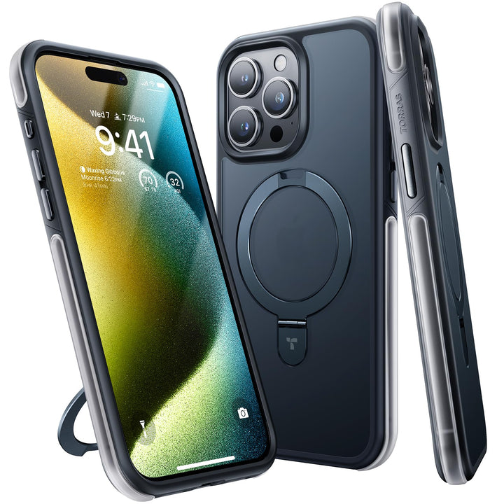 Magnetic UPRO Stand - iPhone 12/12 Pro Blue - DOKUTRONIX