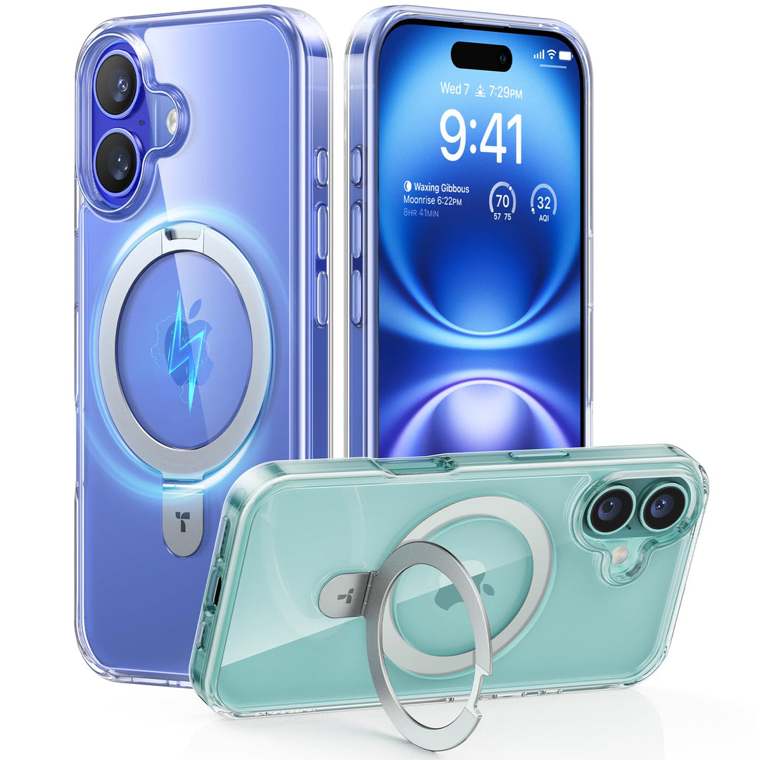 Magnetic UPRO Stand - iPhone 12/12 Pro Blue - DOKUTRONIX