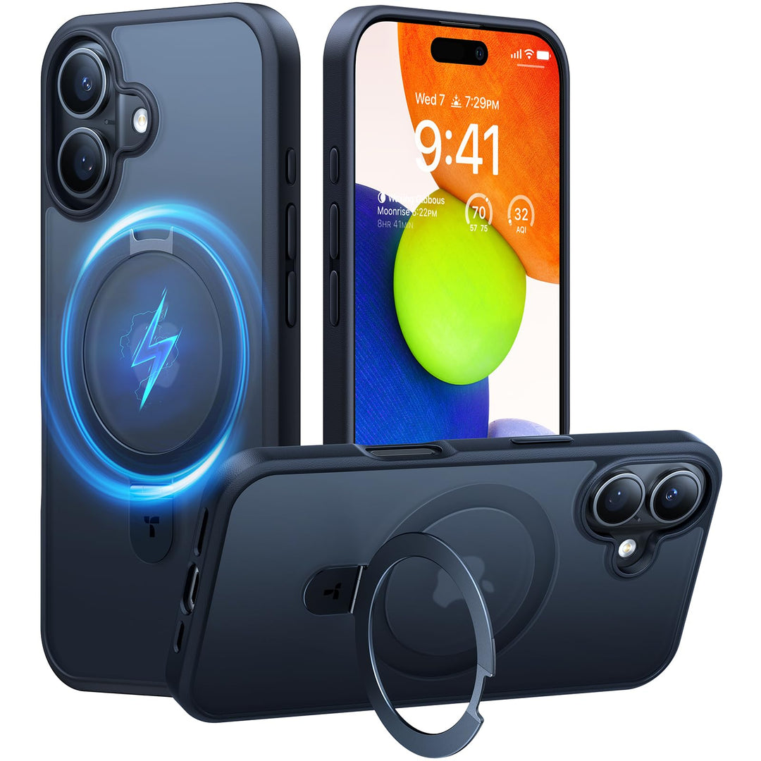 Magnetic UPRO Stand - iPhone 12/12 Pro Blue - DOKUTRONIX