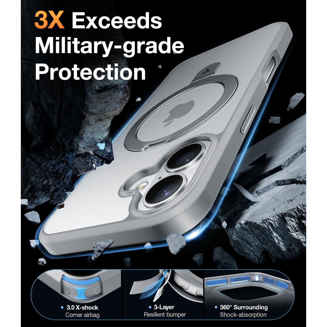 Magnetic UPRO Stand - iPhone 12/12 Pro Blue - DOKUTRONIX