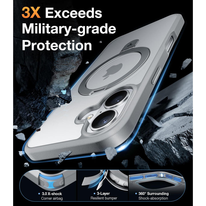 Magnetic UPRO Stand - iPhone 12/12 Pro Blue - DOKUTRONIX