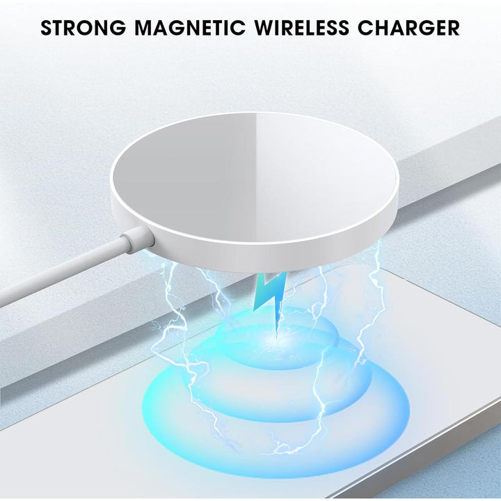 MagnetCharge Pro: Wireless iPhone Charger - Black - DOKUTRONIX