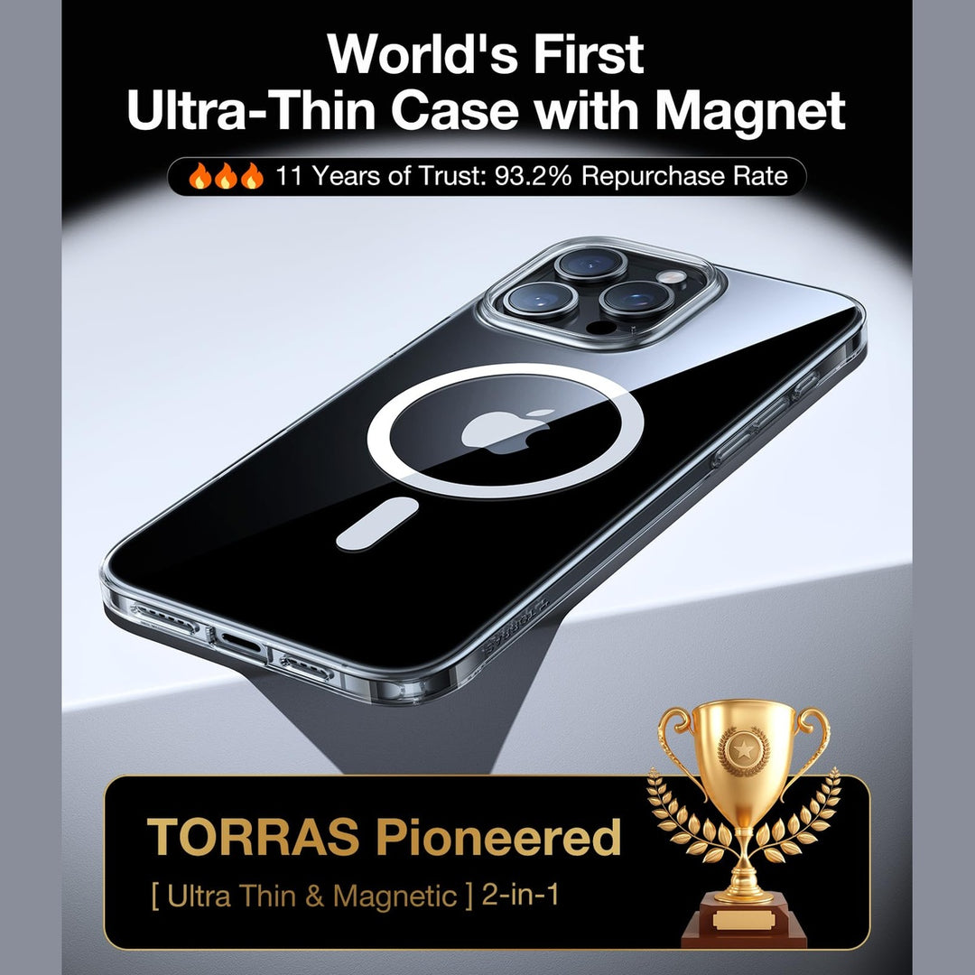 MagnetPro iPhone 16 Case - TORRAS Shield Edition - DOKUTRONIX