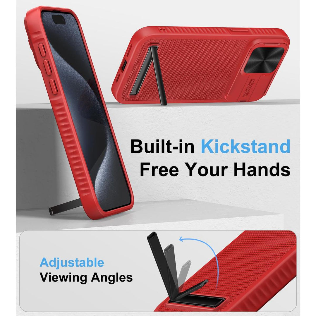 MagSafe Armor Case for iPhone 15 Pro Max - Blue - DOKUTRONIX