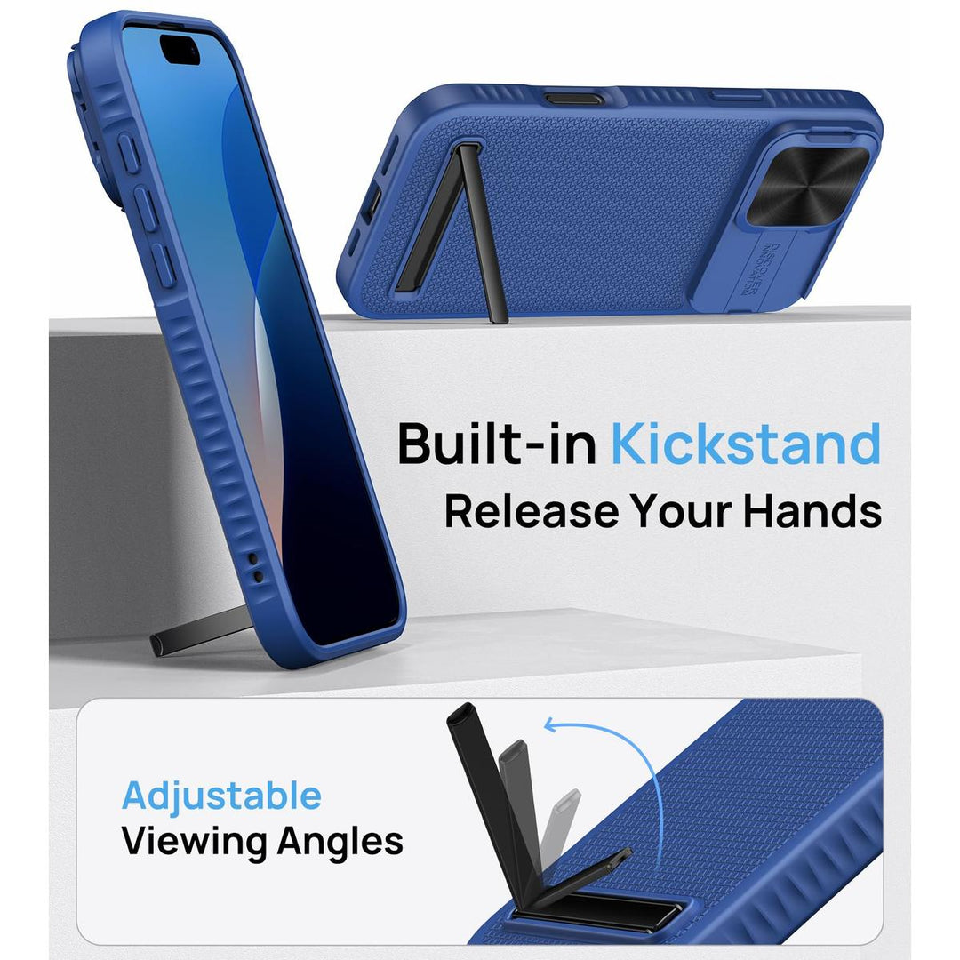 MagSafe Armor Case for iPhone 15 Pro Max - Blue - DOKUTRONIX