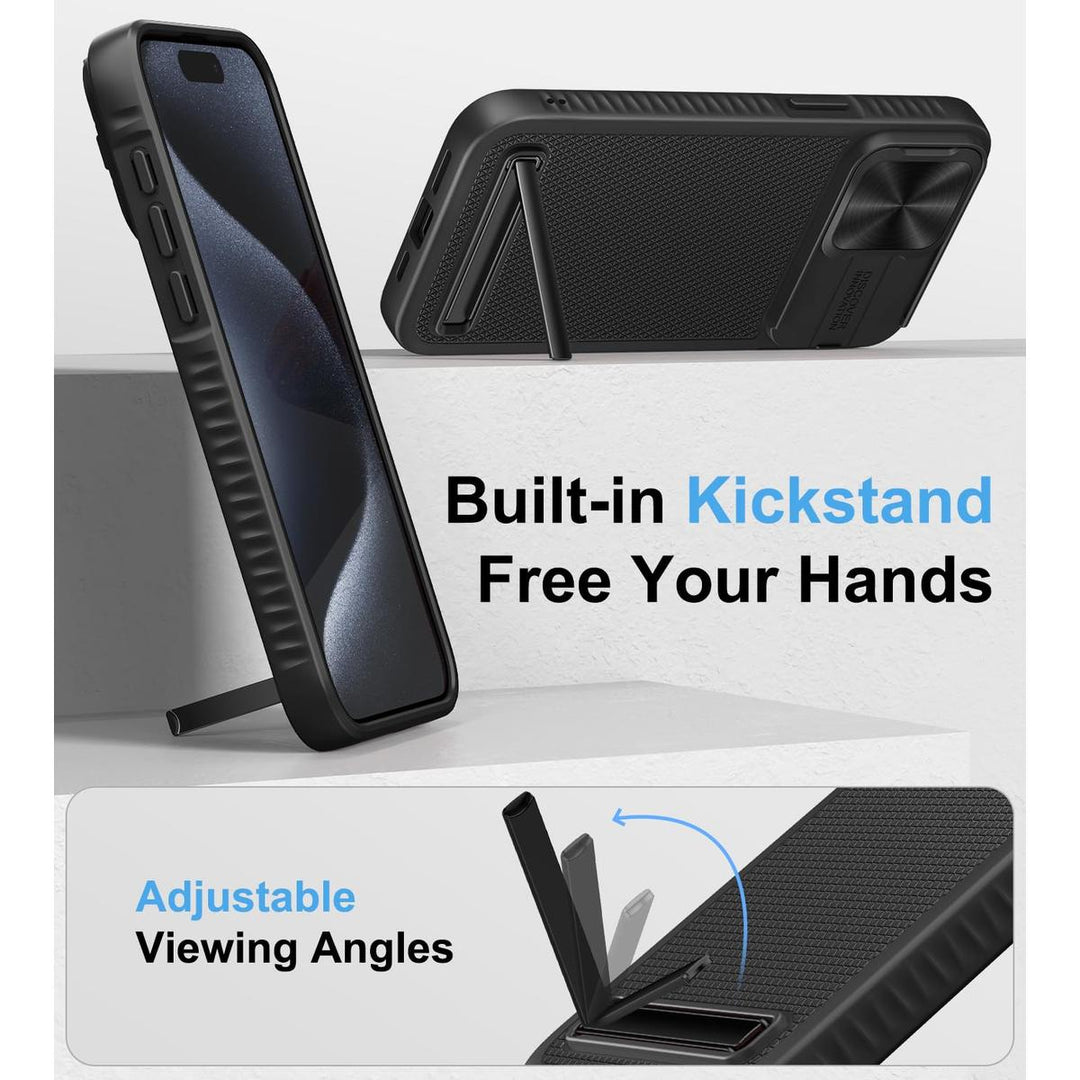 MagSafe Armor Case for iPhone 15 Pro Max - Blue - DOKUTRONIX