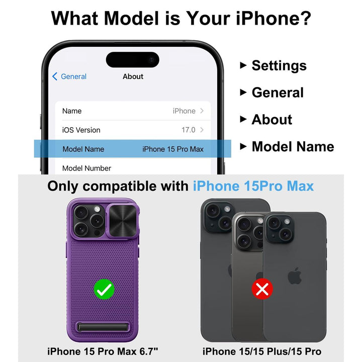 MagSafe Armor Case for iPhone 15 Pro Max - Blue - DOKUTRONIX