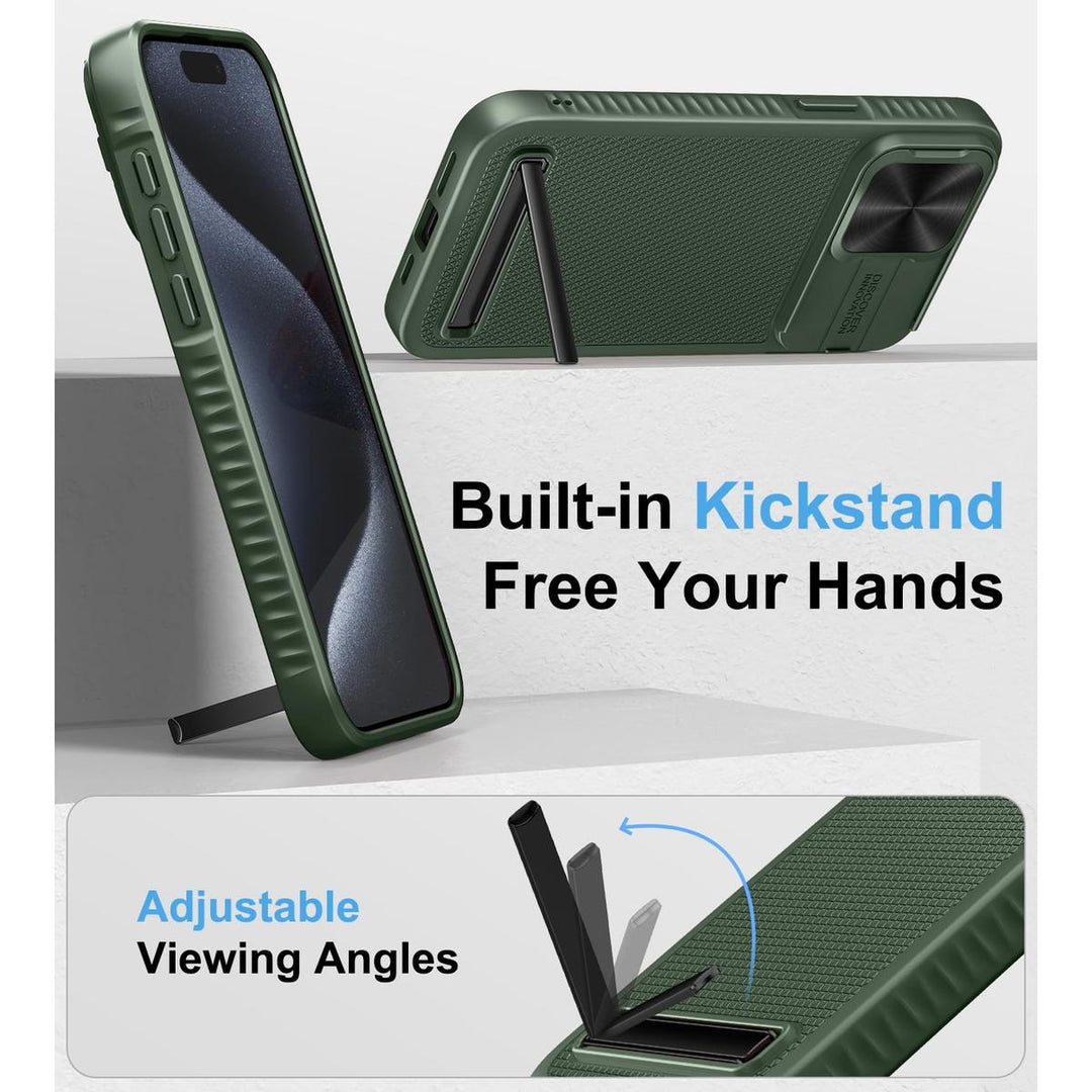 MagSafe Armor Case for iPhone 15 Pro Max - Blue - DOKUTRONIX