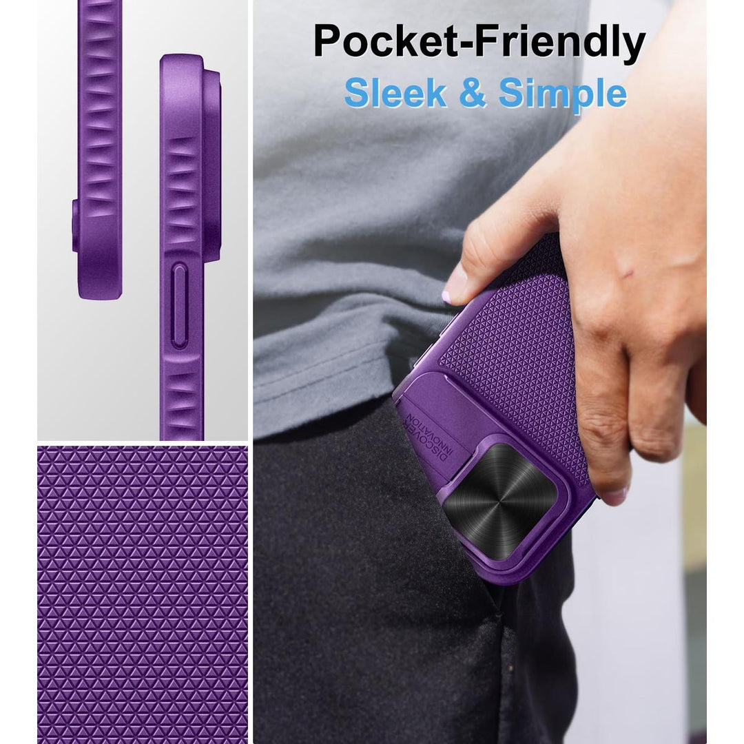 MagSafe Armor Case for iPhone 15 Pro Max - Blue - DOKUTRONIX