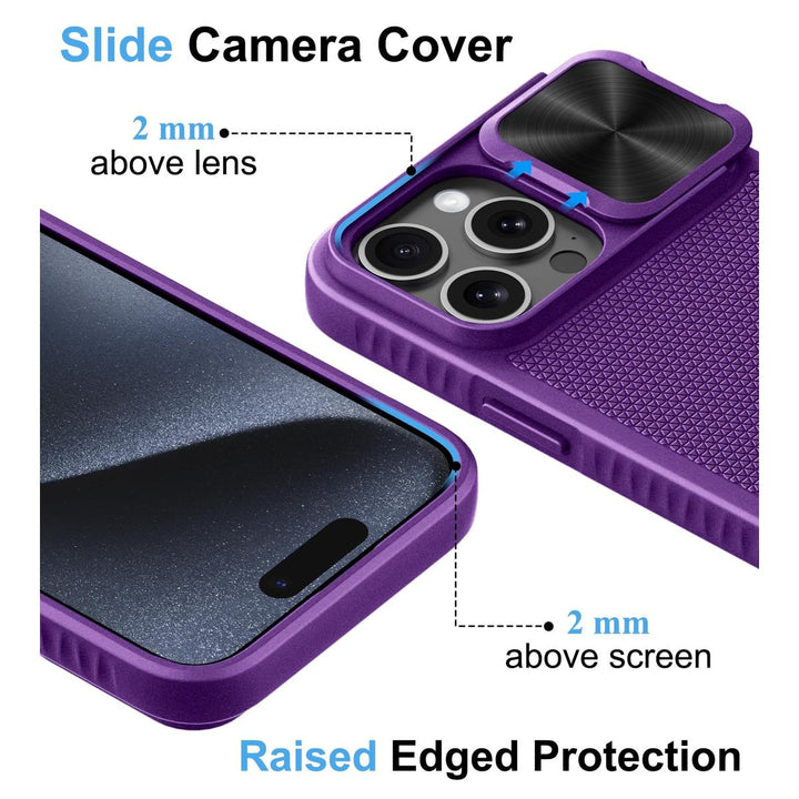 MagSafe Armor Case for iPhone 15 Pro Max - Blue - DOKUTRONIX