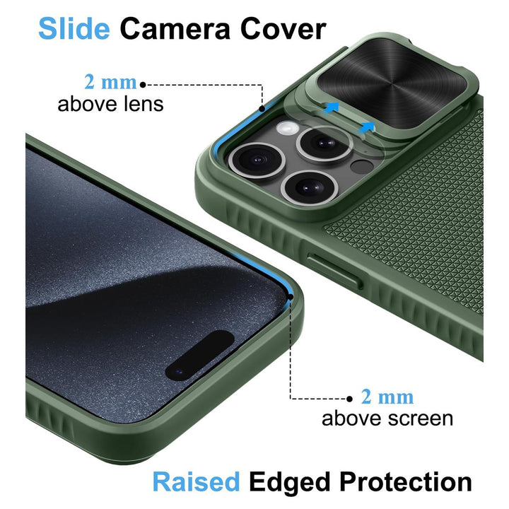 MagSafe Armor Case for iPhone 15 Pro Max - Blue - DOKUTRONIX