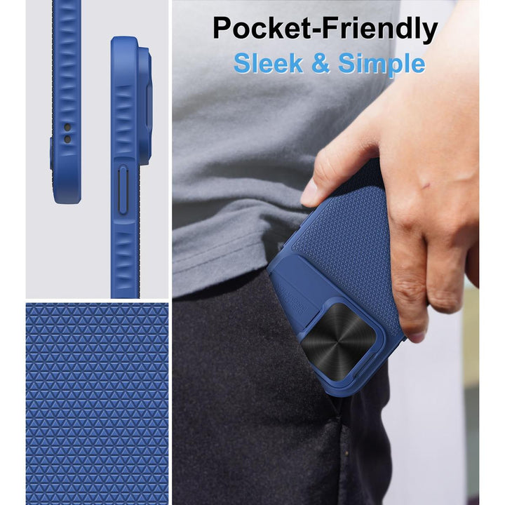 MagSafe Armor Case for iPhone 15 Pro Max - Blue - DOKUTRONIX