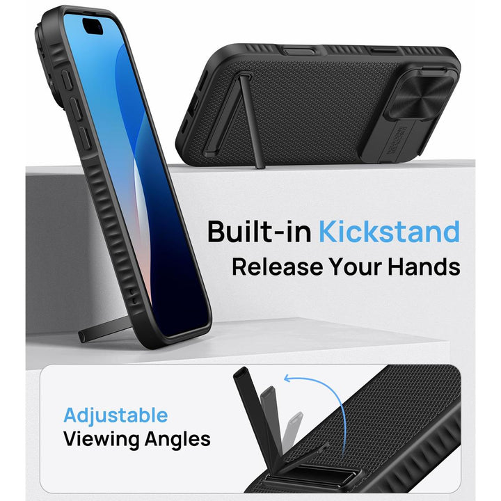 MagSafe Armor Case for iPhone 15 Pro Max - Blue - DOKUTRONIX