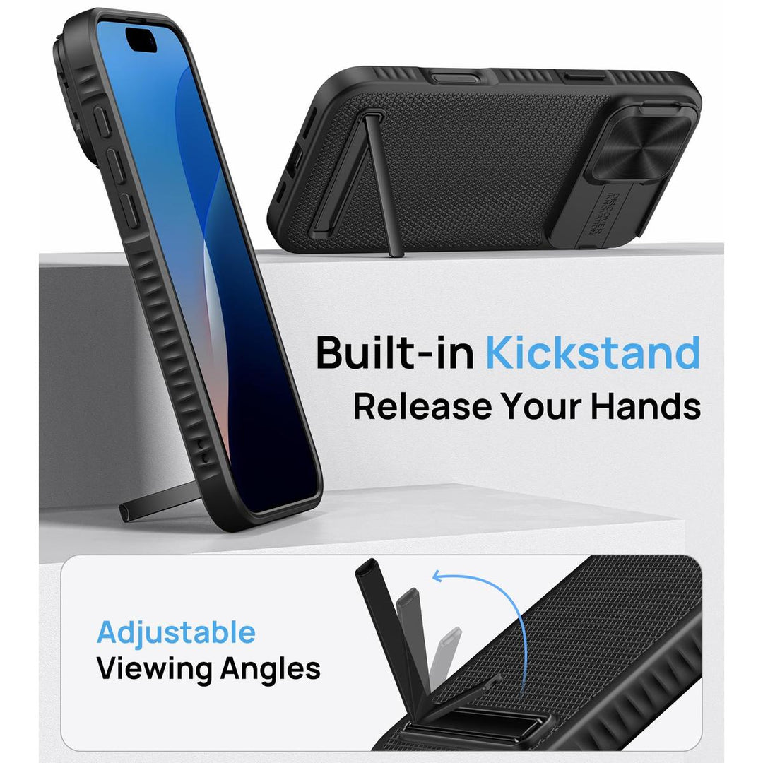 MagSafe Armor Case for iPhone 15 Pro Max - Blue - DOKUTRONIX