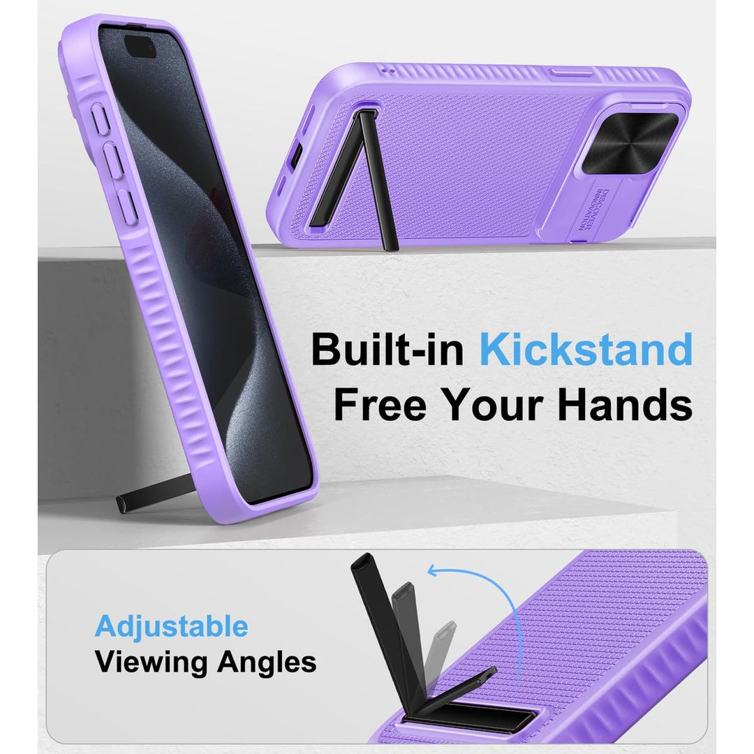 MagSafe Armor Case for iPhone 15 Pro Max - Blue - DOKUTRONIX