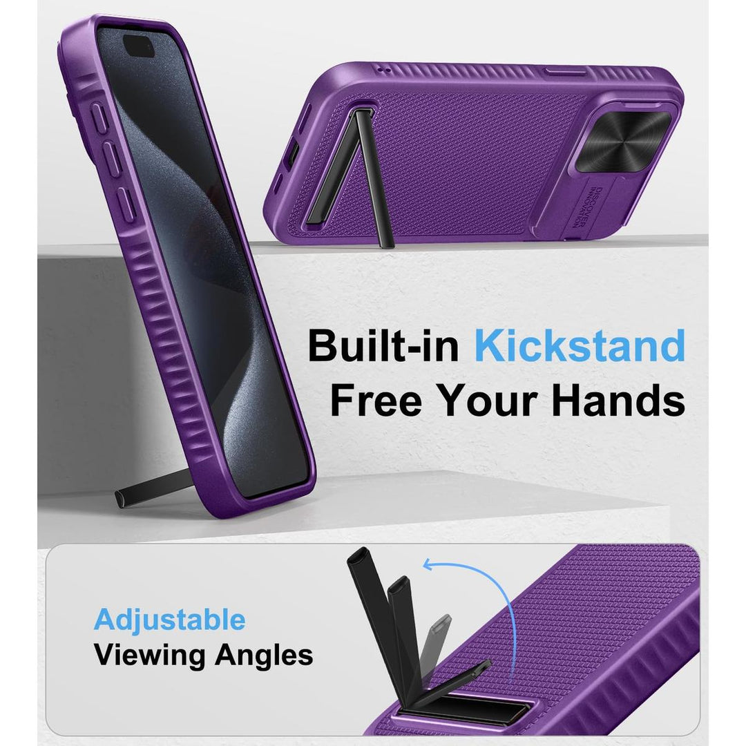 MagSafe Armor Case for iPhone 15 Pro Max - Blue - DOKUTRONIX