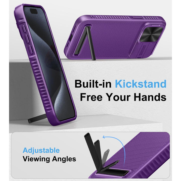 MagSafe Armor Case for iPhone 15 Pro Max - Blue - DOKUTRONIX