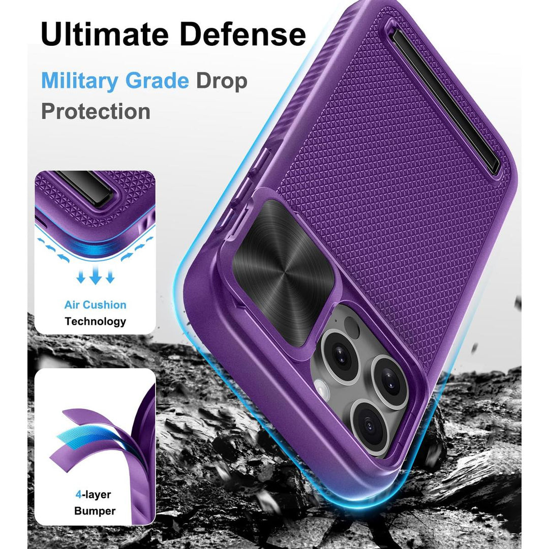 MagSafe Armor Case for iPhone 15 Pro Max - Blue - DOKUTRONIX