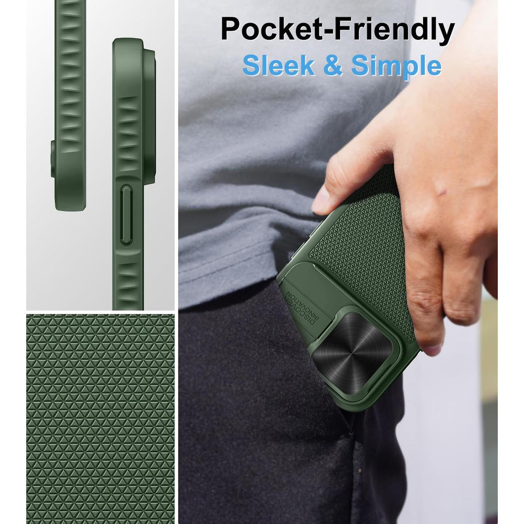 MagSafe Armor Case for iPhone 15 Pro Max - Blue - DOKUTRONIX