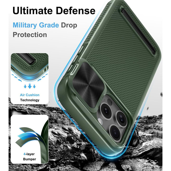 MagSafe Armor Case for iPhone 15 Pro Max - Blue - DOKUTRONIX