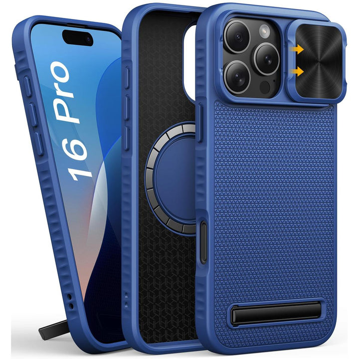 MagSafe Armor Case for iPhone 15 Pro Max - Blue - DOKUTRONIX