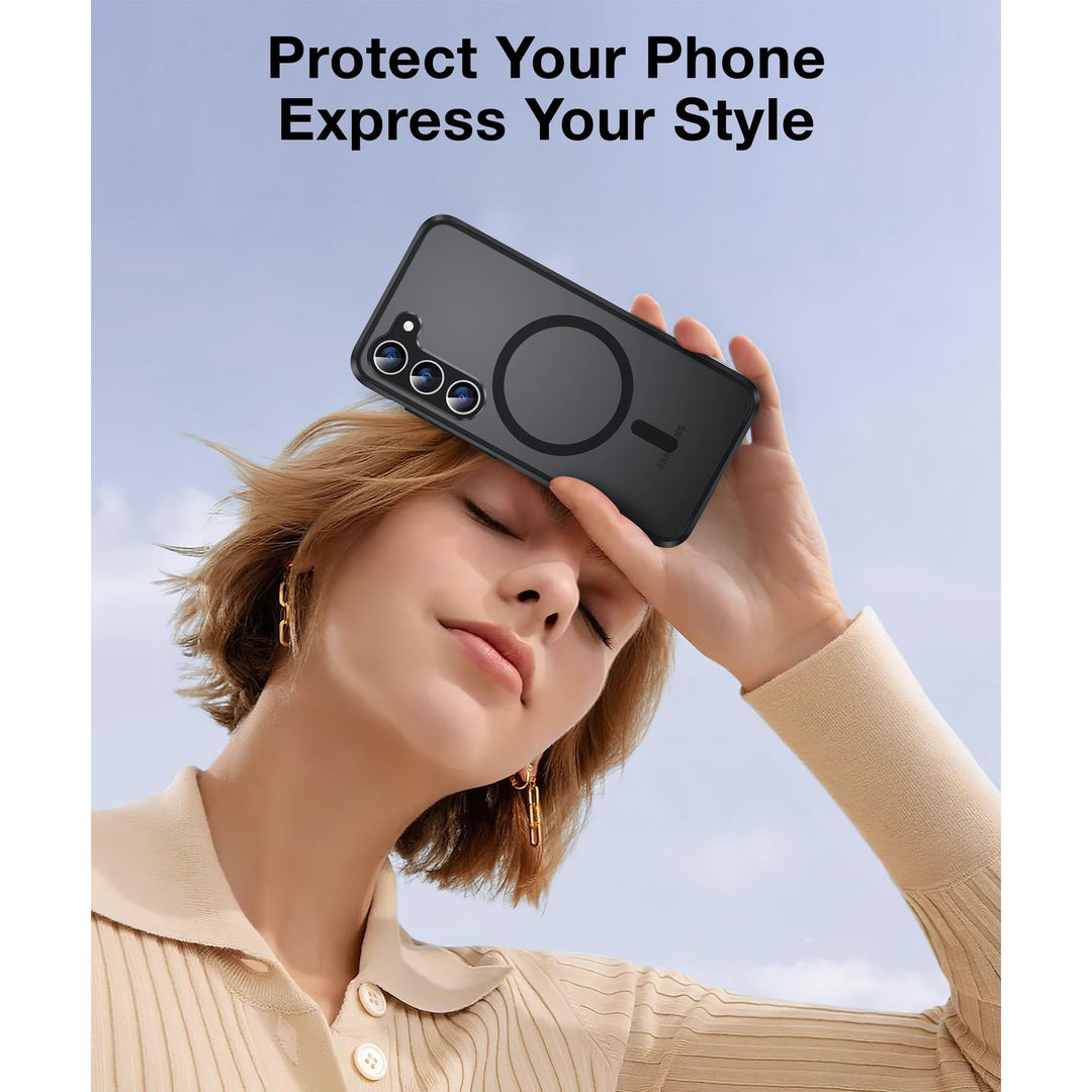 MagSafe Slim Case for Galaxy Z Fold 6 - Matte Black - DOKUTRONIX