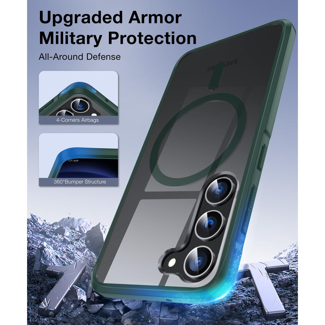 MagSafe Slim Case for Galaxy Z Fold 6 - Matte Black - DOKUTRONIX