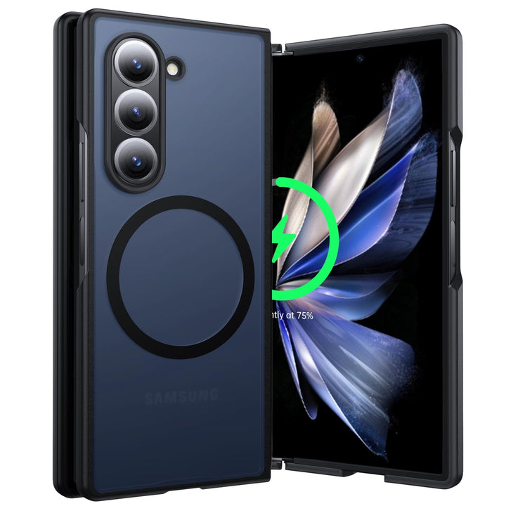 MagSafe Slim Case for Galaxy Z Fold 6 - Matte Black - DOKUTRONIX