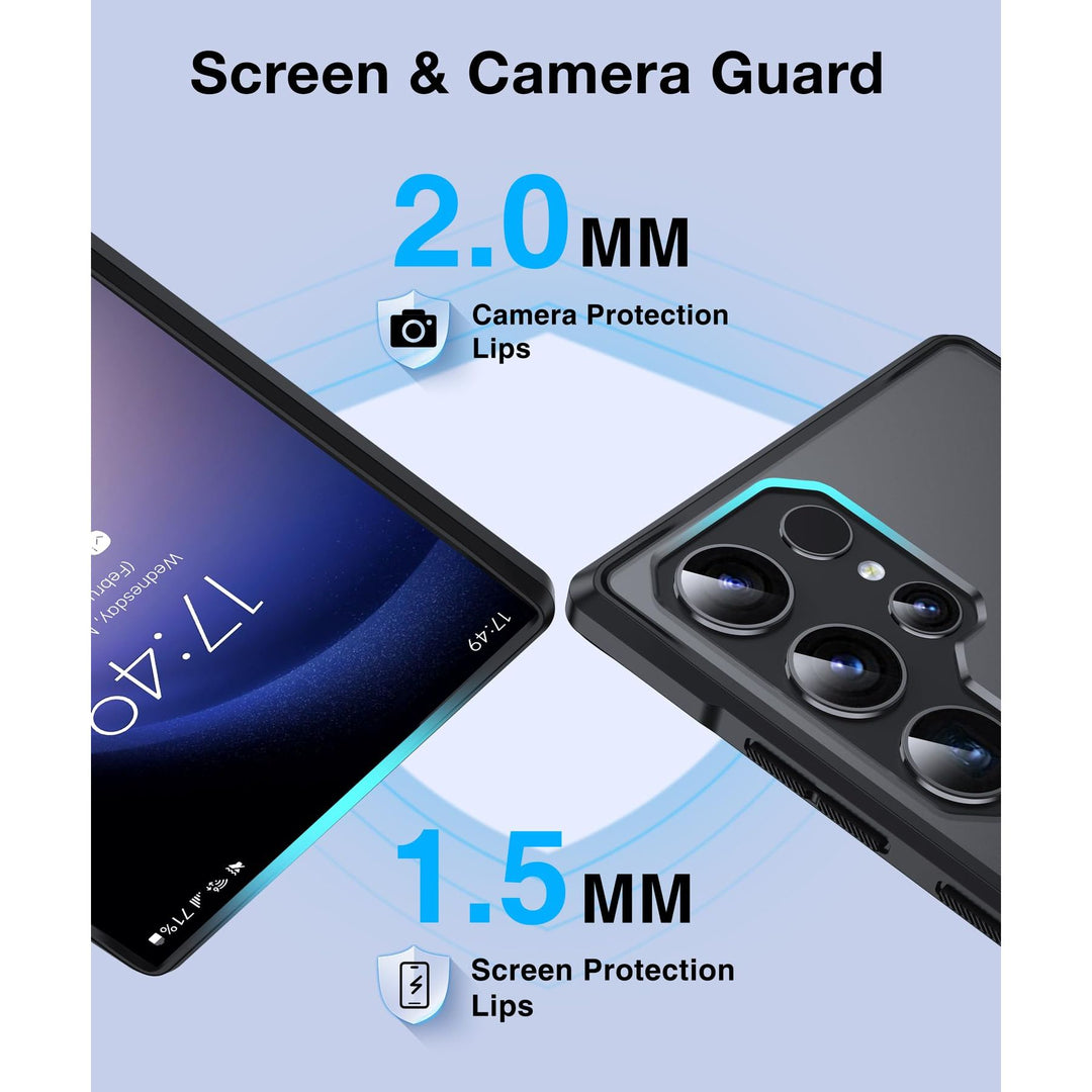 MagSafe Slim Case for Galaxy Z Fold 6 - Matte Black - DOKUTRONIX