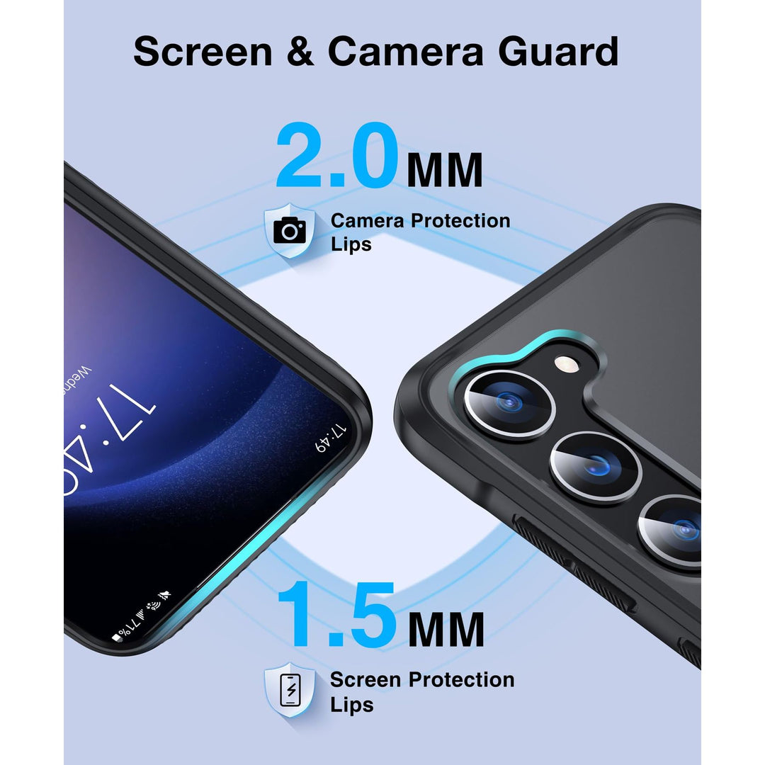 MagSafe Slim Case for Galaxy Z Fold 6 - Matte Black - DOKUTRONIX