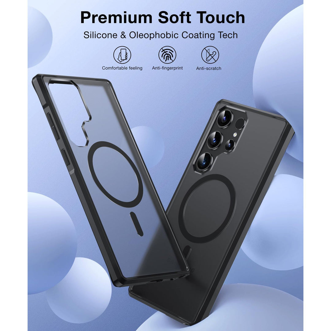 MagSafe Slim Case for Galaxy Z Fold 6 - Matte Black - DOKUTRONIX