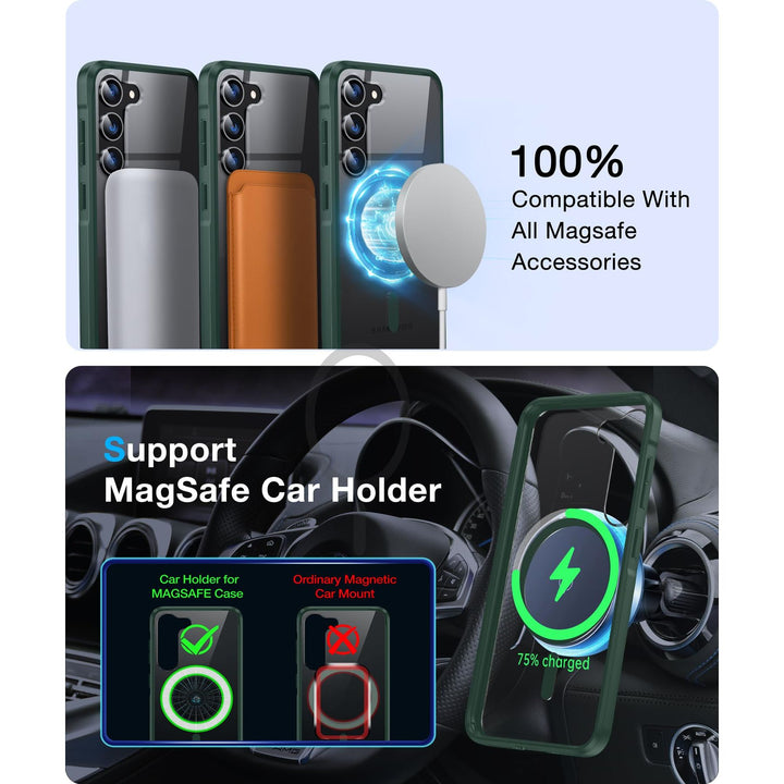 MagSafe Slim Case for Galaxy Z Fold 6 - Matte Black - DOKUTRONIX