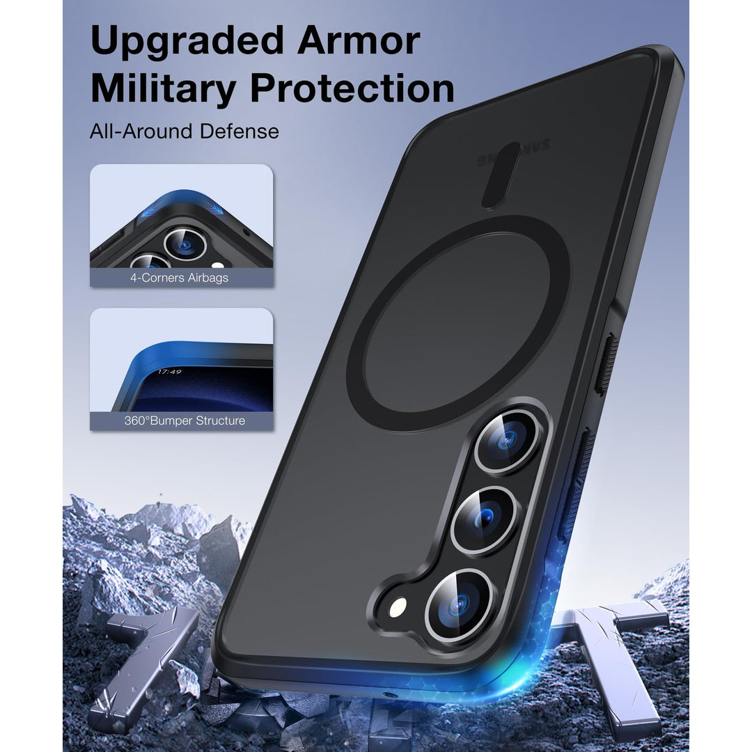 MagSafe Slim Case for Galaxy Z Fold 6 - Matte Black - DOKUTRONIX