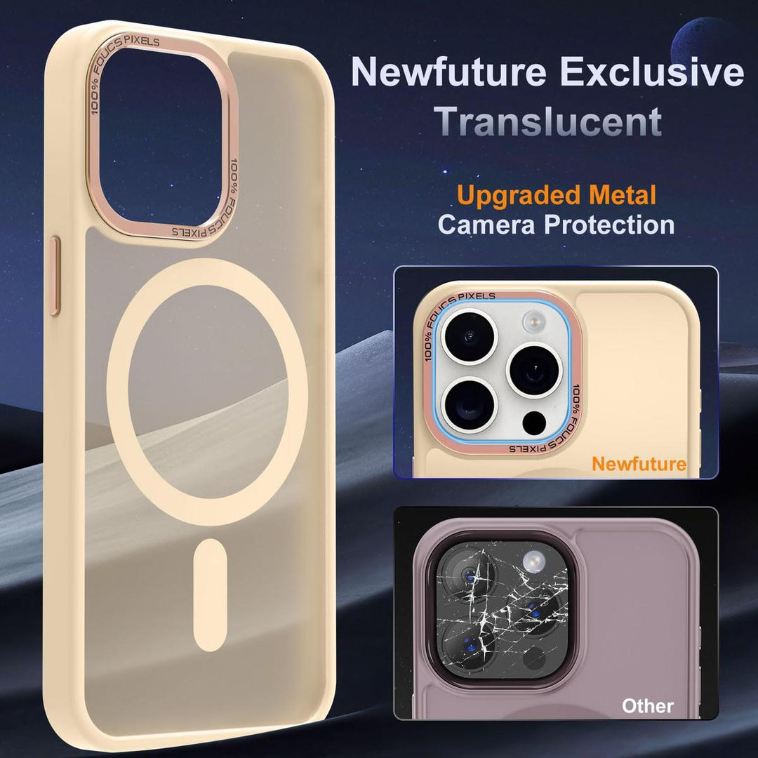 MagSafe SlimGuard: Hot Pink Case for iPhone 15 Pro Max - DOKUTRONIX