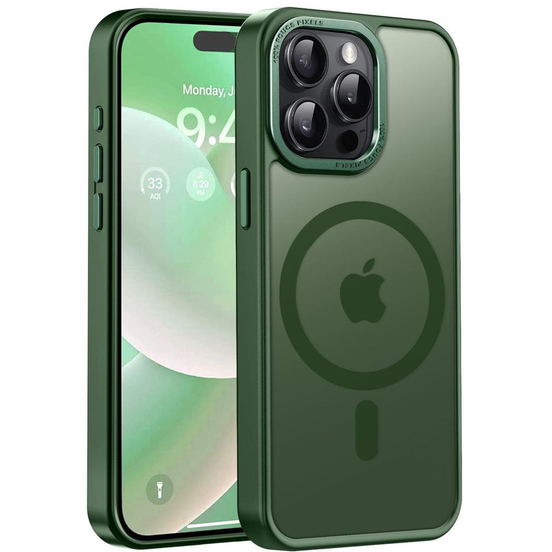 MagSafe SlimGuard: Hot Pink Case for iPhone 15 Pro Max - DOKUTRONIX