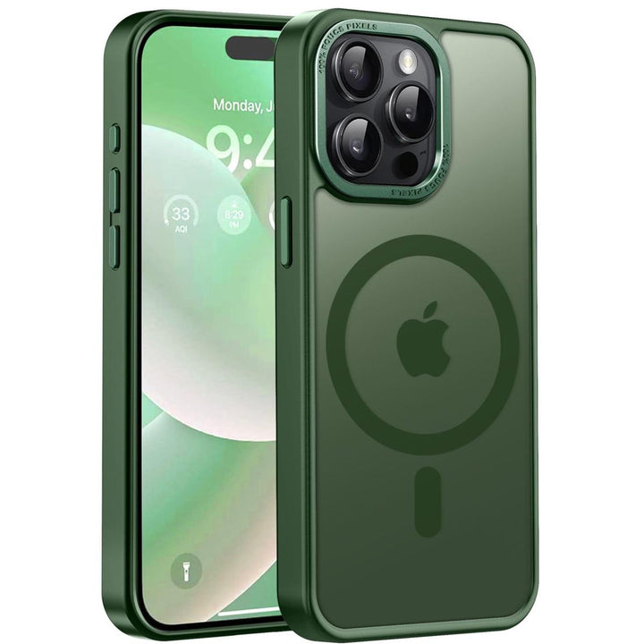 MagSafe SlimGuard: Hot Pink Case for iPhone 15 Pro Max - DOKUTRONIX