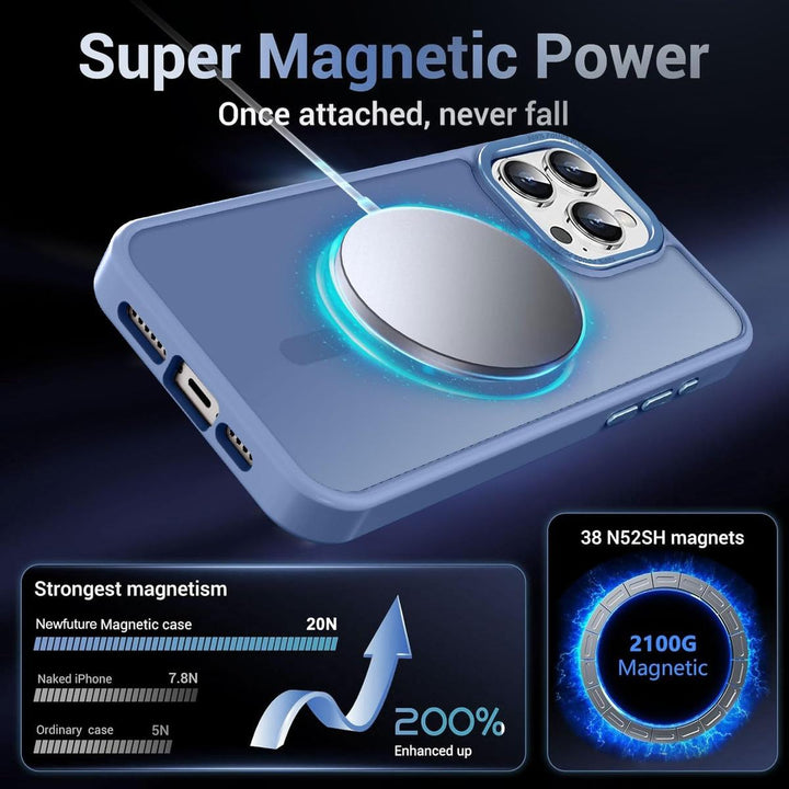 MagSafe SlimGuard: Hot Pink Case for iPhone 15 Pro Max - DOKUTRONIX