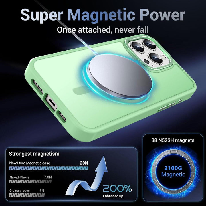 MagSafe SlimGuard: Hot Pink Case for iPhone 15 Pro Max - DOKUTRONIX